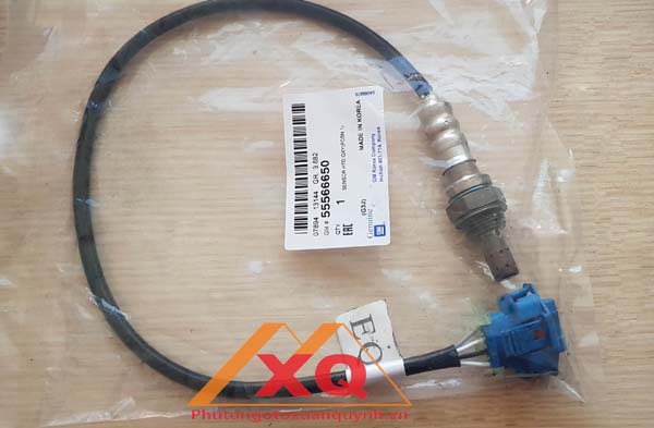 Cảm biến oxy, cảm biến khí xả, cảm biến khí thải xe Chevrolet Cruze, laceti CDX, Lanos, Nubira 1.6 xịn hãng GM -Oxygen sensor mã hàng 55566650