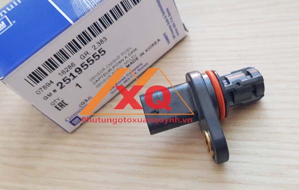 Cảm biến vị trí trục cam, cảm biến trục cam Chevrolet Cruze, laceti CDX, Laceti SE, Aveo, Lanos, Nubira 1.6 xịn hãng GM Camshaft Position Sensor mã hàng 25195555