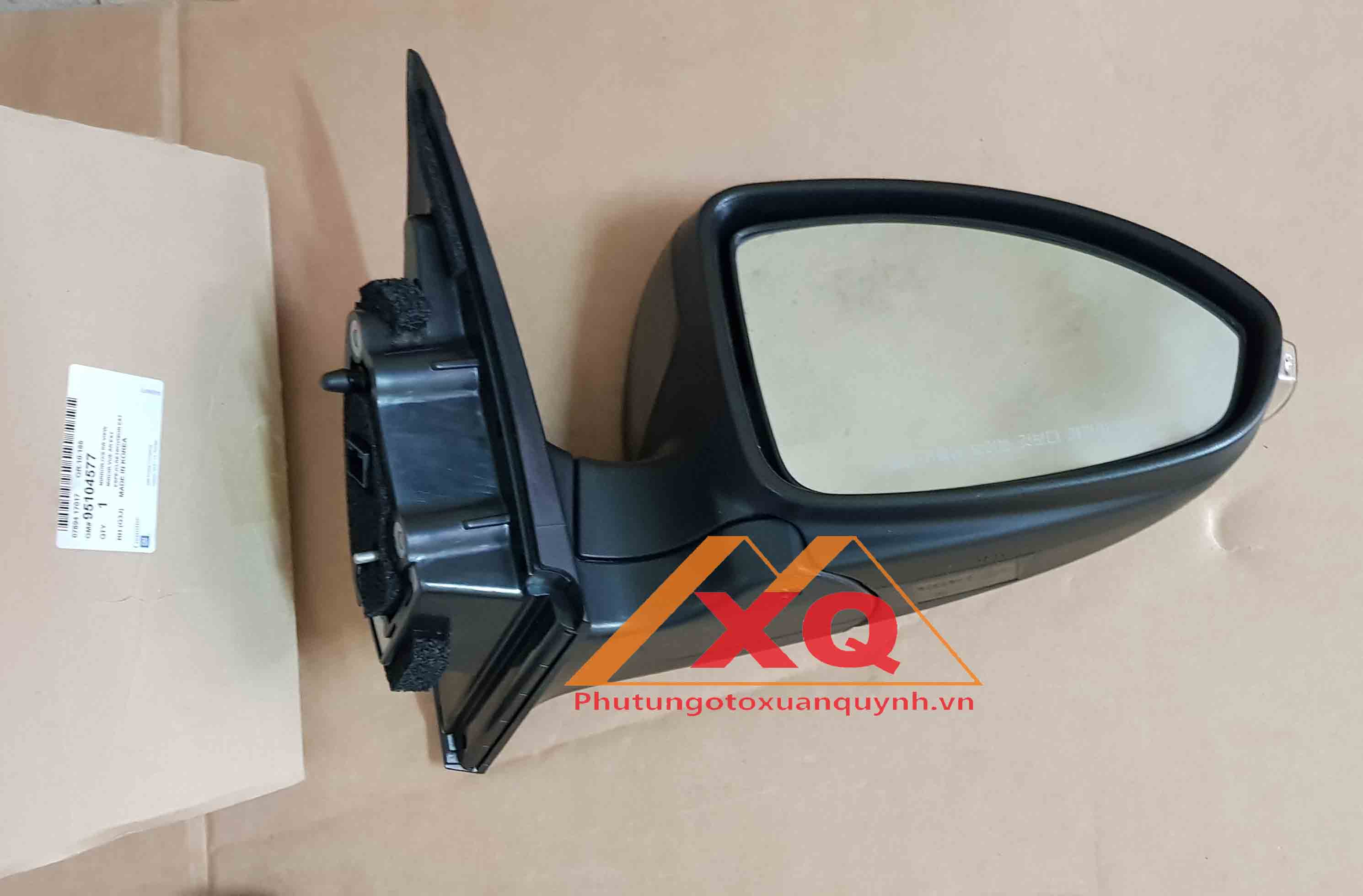 Gương chiếu hậu Chevrolet Cruze, Daewoo Lacetti CDX, Daewoo Lacetti SE chính hãng GM mã hàng 95105268, 95105269, 95104577, 95104576